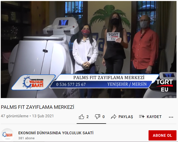 TGRT Ekonomi Dünyasında Yolculuk Saati Programı | Palms Fit İle Kısa Sürede Nasıl Zayıflanır ?